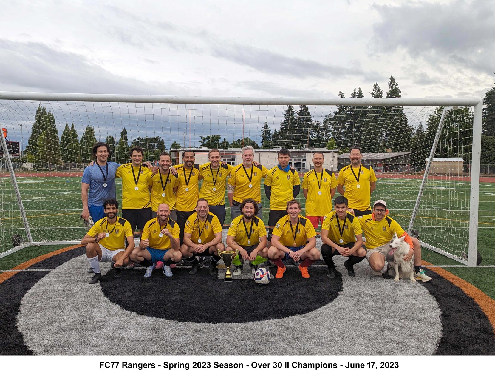 Rangers are 2023 Spring Season Over 30 II Champions!